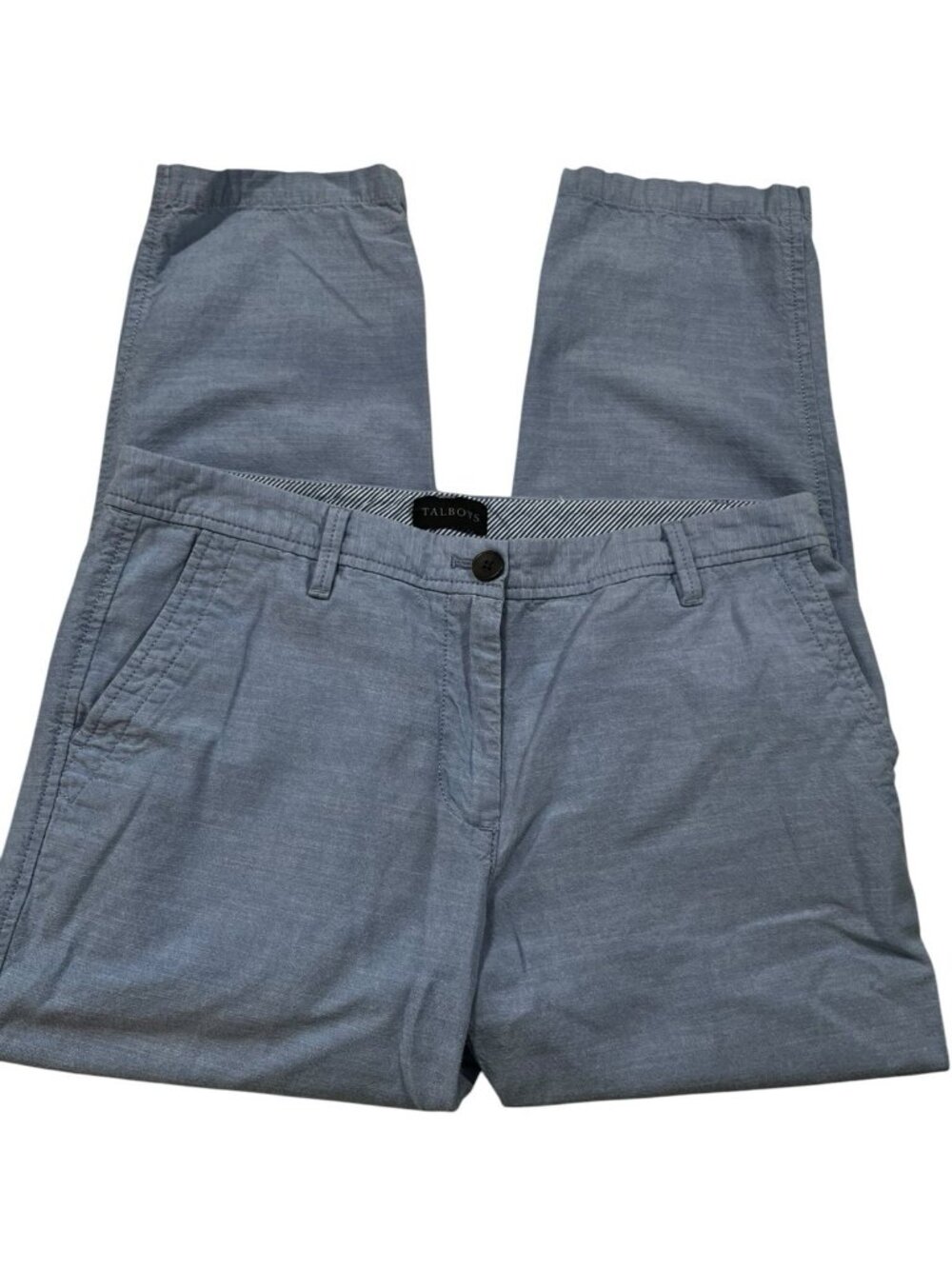 Talbots Relaxed chino chambray pants women's size 6P